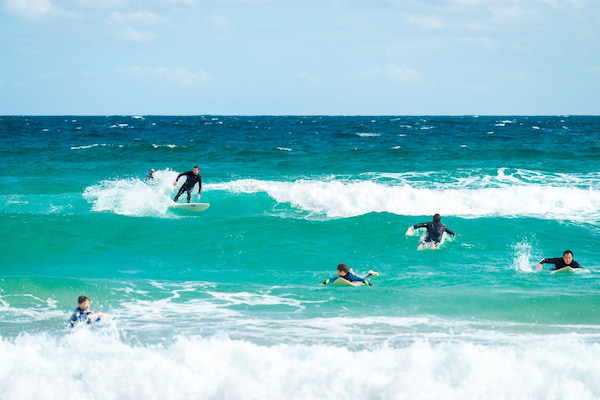 Aprender a surfear fin de semana la playa de Bondi en Australia 1.2
