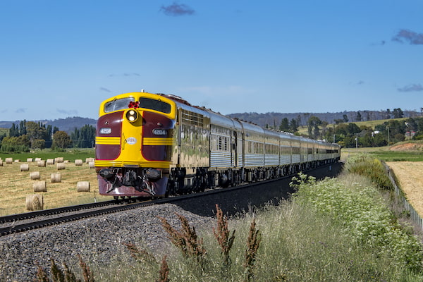 Aurora Australis viajes en tren vintage en Australia 1