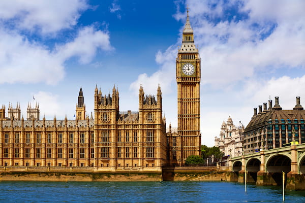Big Ben y las Casas del Parlamento
