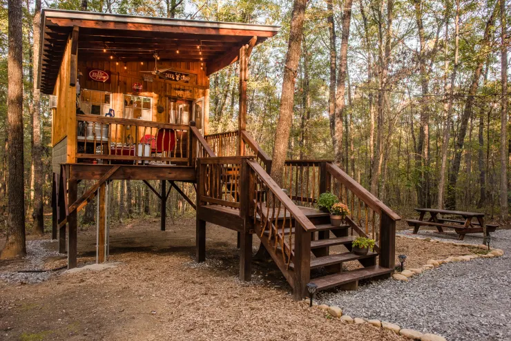 Cabaña de campamento de ciervos-Alojarse en Tennessee-1