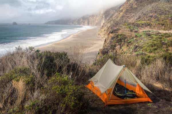 Camping costero en Point Reyes-Acampar Frente al Mar en California