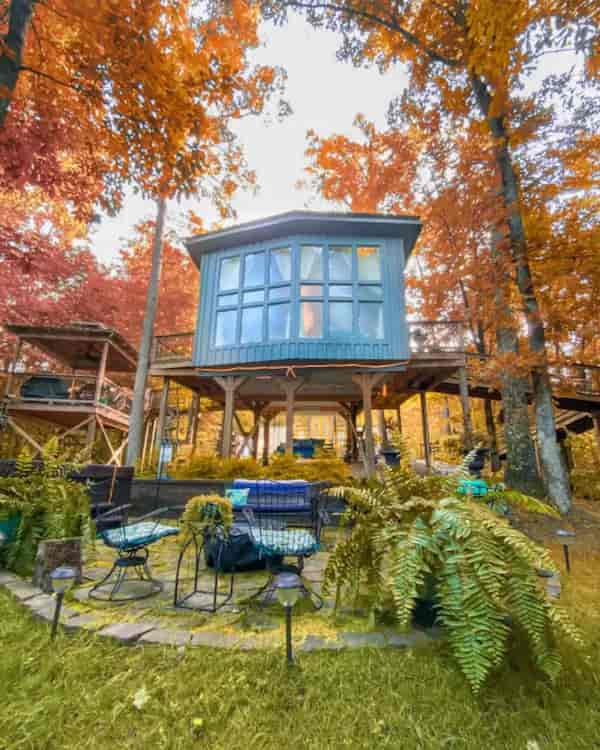 Casa del árbol de Sulphur Ridge-Casas del Árbol en Tennessee