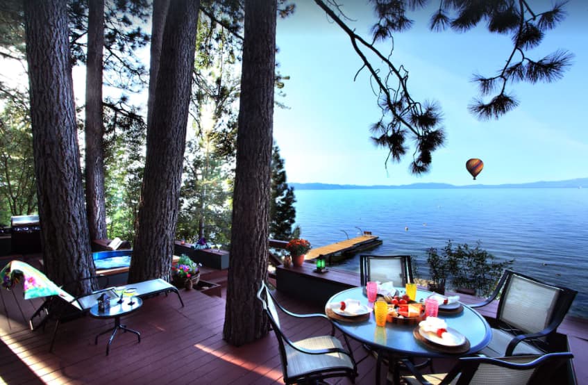 Casa frente al Lago Tahoe Sur