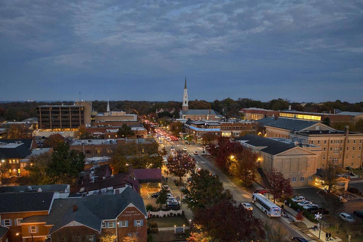 Fin de semana en Chapel Hill en Carolina del Norte
