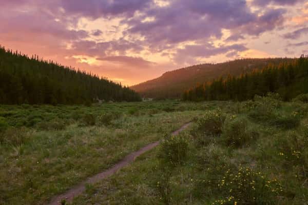 Desierto de Lost Creek-Destinos para Mochileros en Colorado