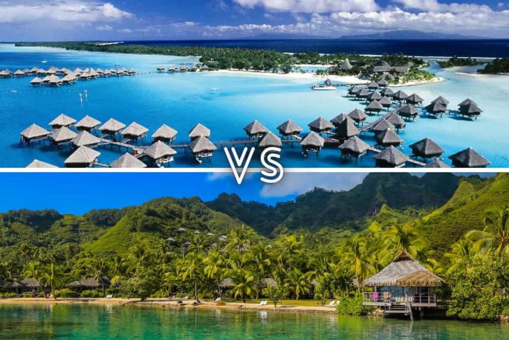 Diferencias entre Bora Bora y Moorea que son Clave para su Visita