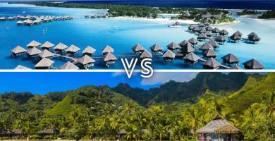 Diferencias entre Bora Bora y Moorea que son Clave para su Visita