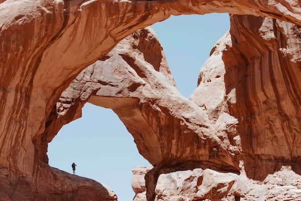 Double Arch-Caminatas cerca de Moab