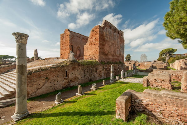 El sitio arqueológico de Ostia Antica
