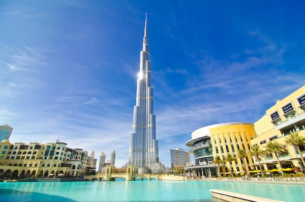 Elévate en el cielo en Burj Khalifa