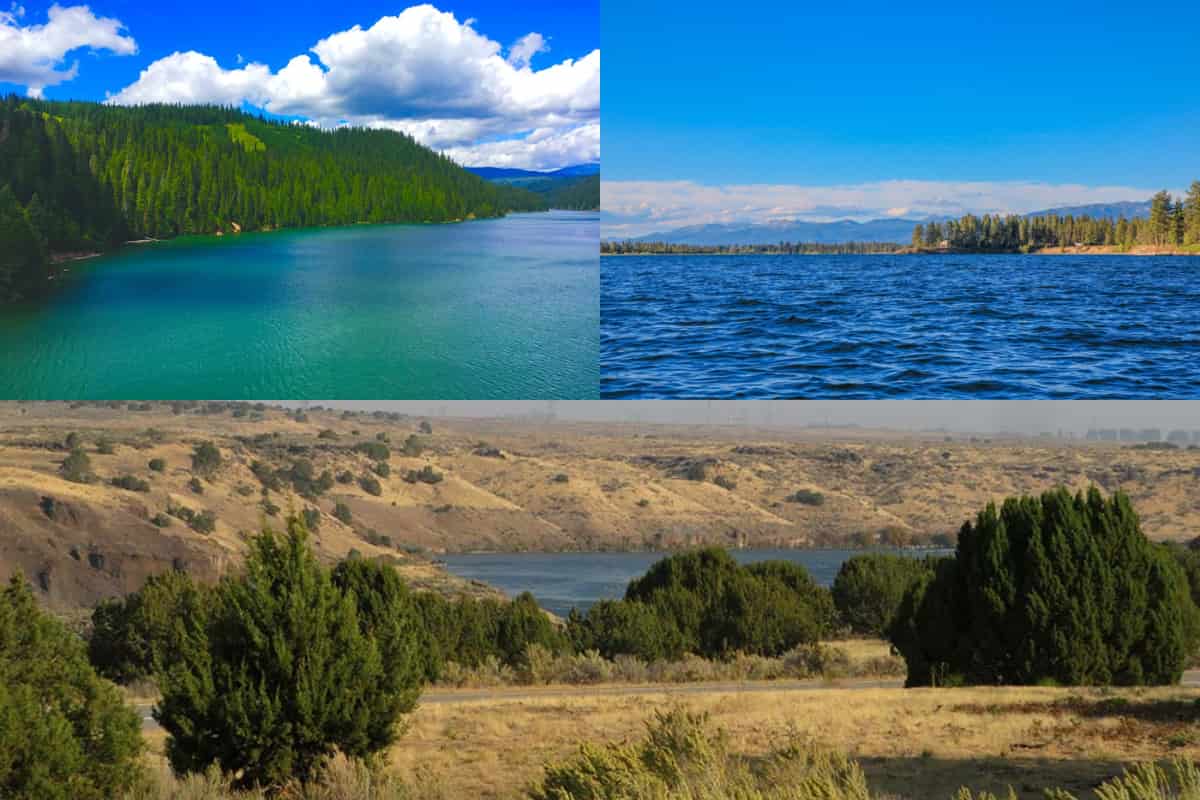 Encantadores destinos para acampar en el lago Idaho