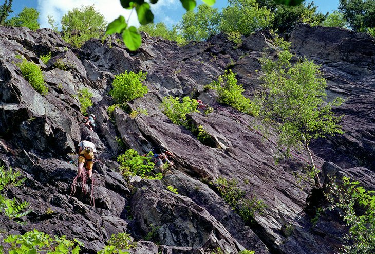 Escalada en roca en Rochers des Gaillands