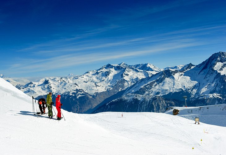 Esquí en los Alpes franceses