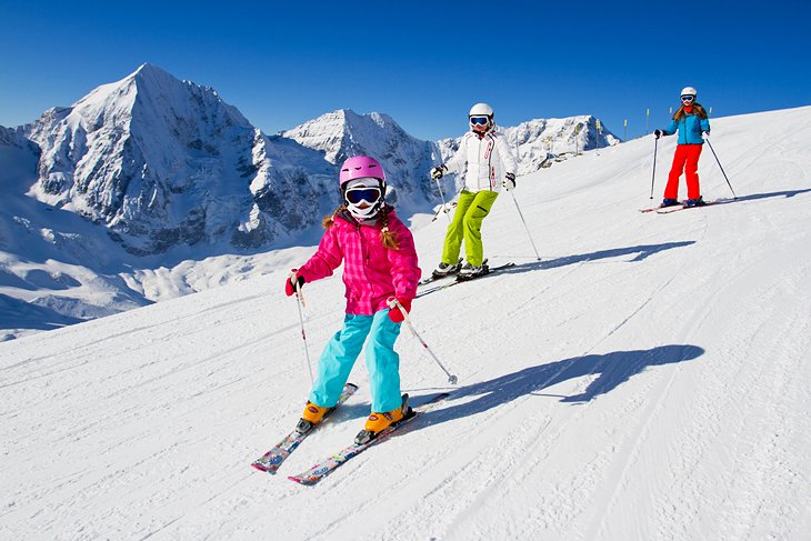 Estaciones de esquí para principiantes