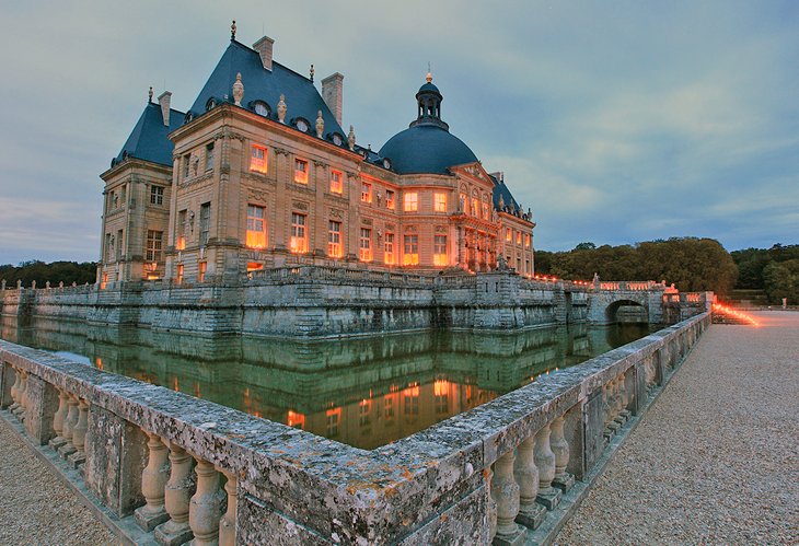 Experimente una velada a la luz de las velas en el castillo Vaux-le-Vicomte