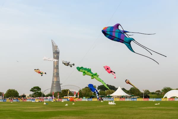 Festival Internacional de Cometas Aspire-Festivales en Qatar