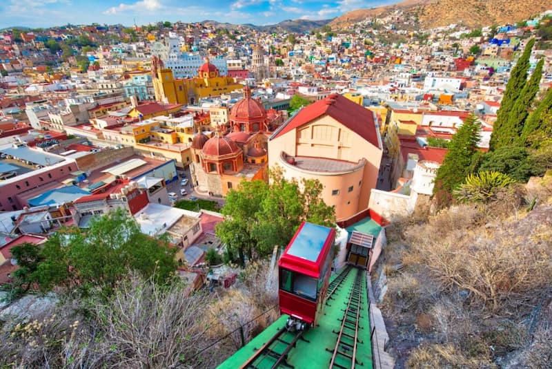 FunicularMonumento Al Pípila Guanajuato-Lugares para Visitar en la Ciudad de Guanajuato