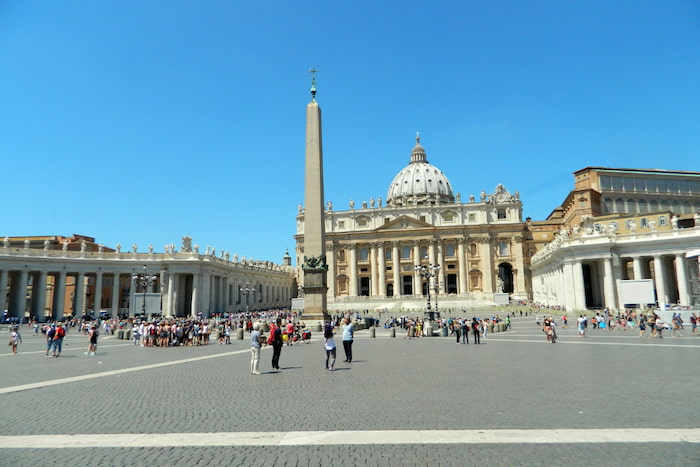 Historia de la Piazza San Pietro