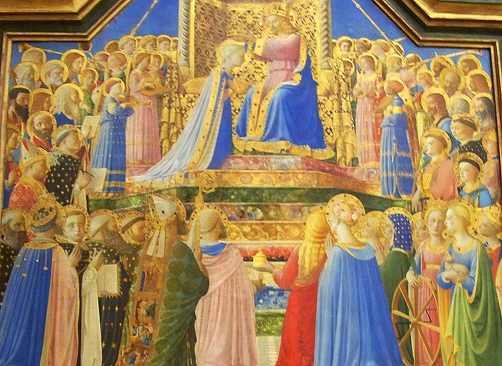 La Coronación de la Virgen (Ala Denon, Sala 708)