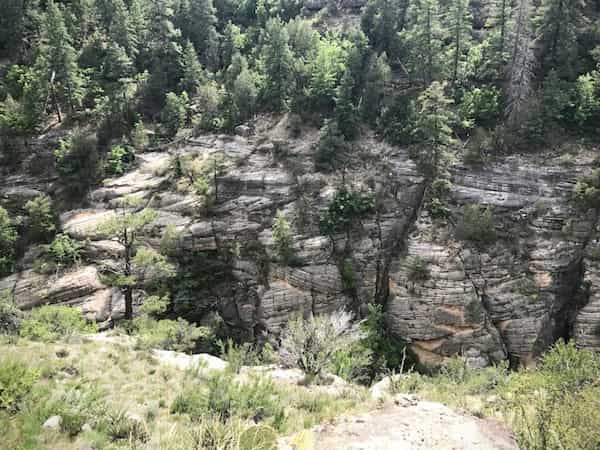 La Geología-Monumento Nacional Walnut Canyon