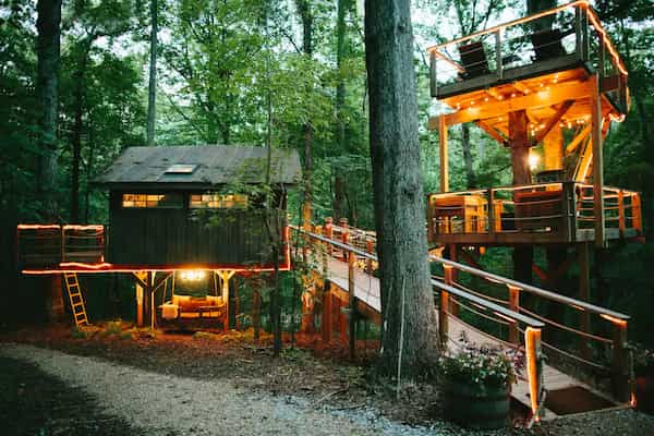 La majestuosa casa del árbol-Alquileres de Casas en los Árboles de Carolina del Sur