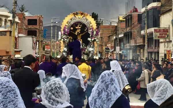 La religión es una parte importante de la cultura peruana