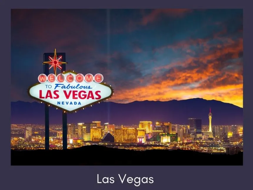 Mejores Lugares para Visitar en Julio en EE.UU Las Vegas