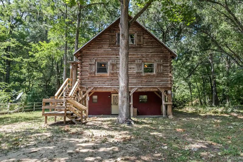 Log cabin on the river-Cabañas para Alquilar en Florida