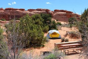 Lugares para Acampar Gratis cerca de Moab, Utah