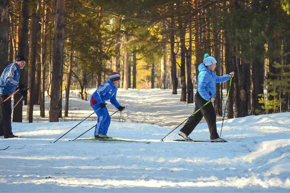 Lugares para caminar con raquetas de nieve en New Hampshire