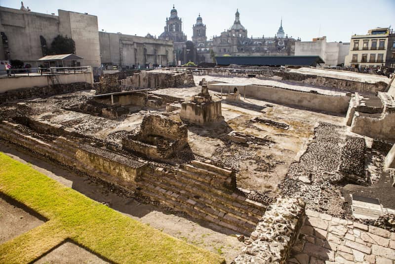 Lugares para visitar en la Ciudad de México-templo mayor