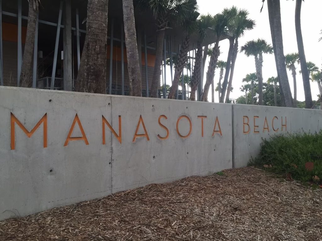 Manasota Key Beach letrero