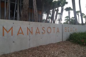 Manasota Key Beach letrero