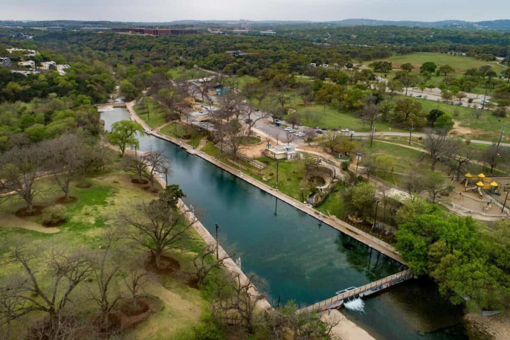 Maravillosos Pozos y Piscinas para Nadar en Texas