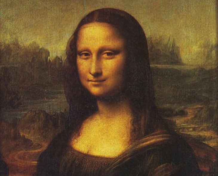 Mona Lisa de Leonardo da Vinci (ala Denon, habitación 711)