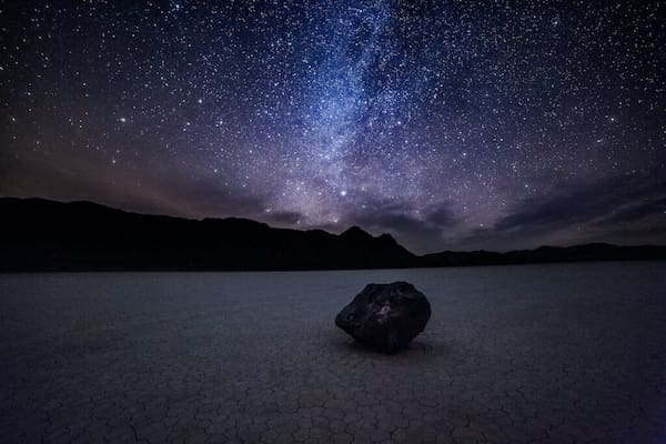 Observación de estrellas, Parque Nacional del Valle de la Muerte