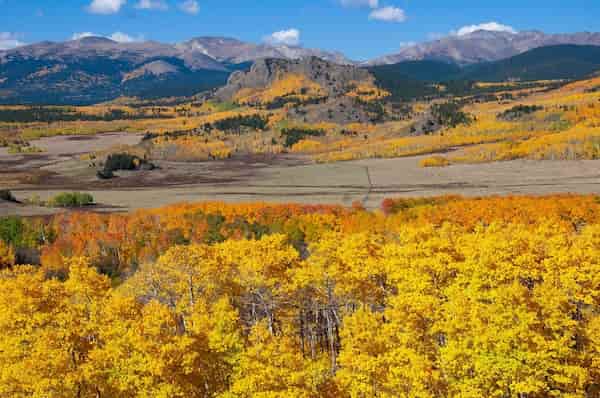 Paso de Kenosha-Colores del Otoño en Colorado
