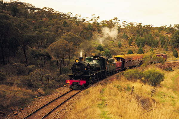 Pichi Richi viajes en tren vintage en Australia 7