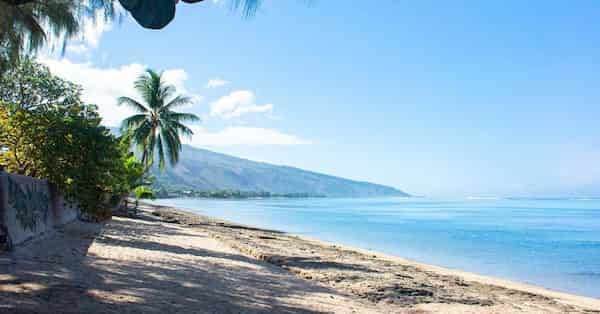 Playa de Toaroto-lugares de tahití