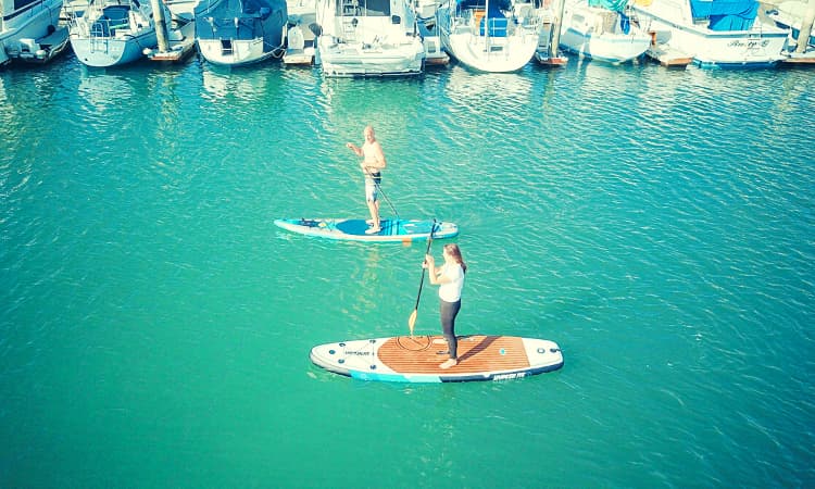 experiencias en el agua en Fort Myers Florida Prueba el paddleboarding 