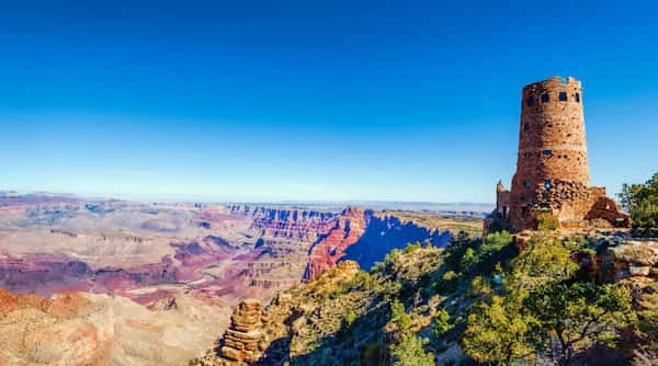 Puede disfrutar de Watchtower at Desert View-Visitar el Gran Cañón en otoño