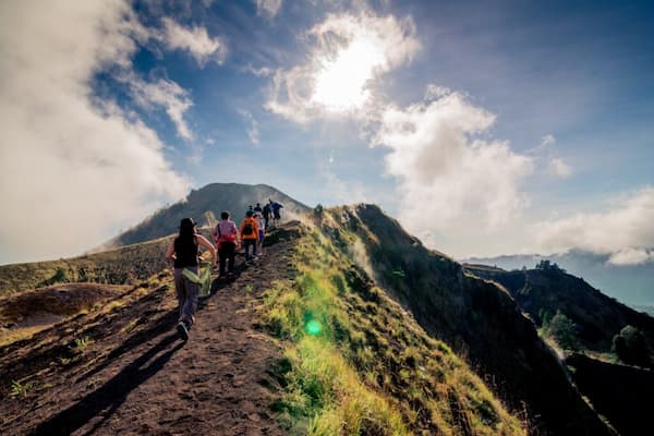 Puedes escalar el monte Batur en un día