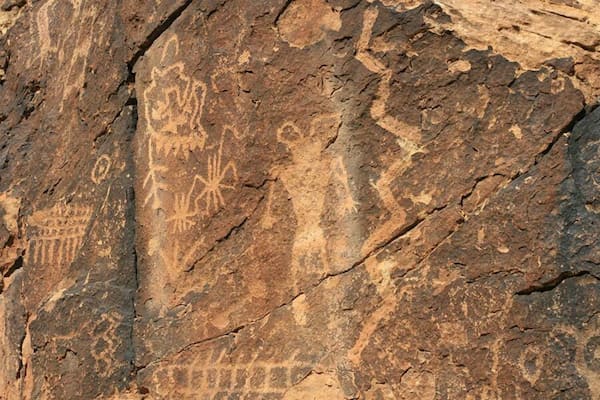 Punto culminante de la etapa 1 - Petroglifos de Parowan Gap