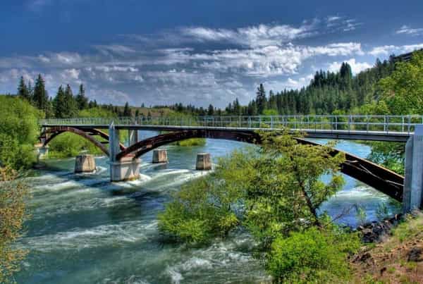 Sendero del centenario del río Spokane