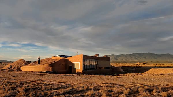 Taos Earthship - Modern + Mesa