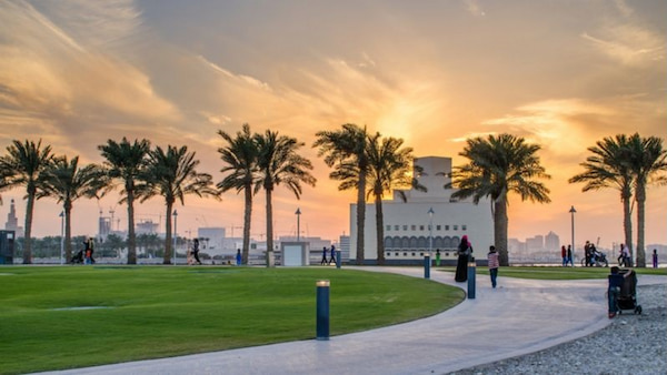 Un informe sobre el parque MIA en Doha, Qatar 1