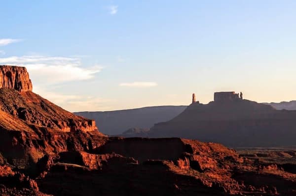 Valle del Castillo-Acampar Gratis cerca de Moab