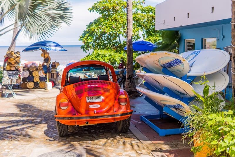 Visitar el Pueblo costero de Sayulita-Playas y Surf