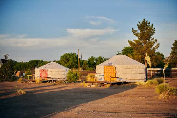Yurtas El Cosmico-Alquileres de Yurtas en Texas