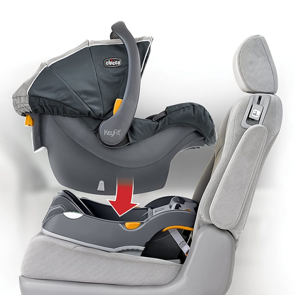 base de silla de auto para bebe Chicco KeyFit Infant Car Seat Base in Anthracite